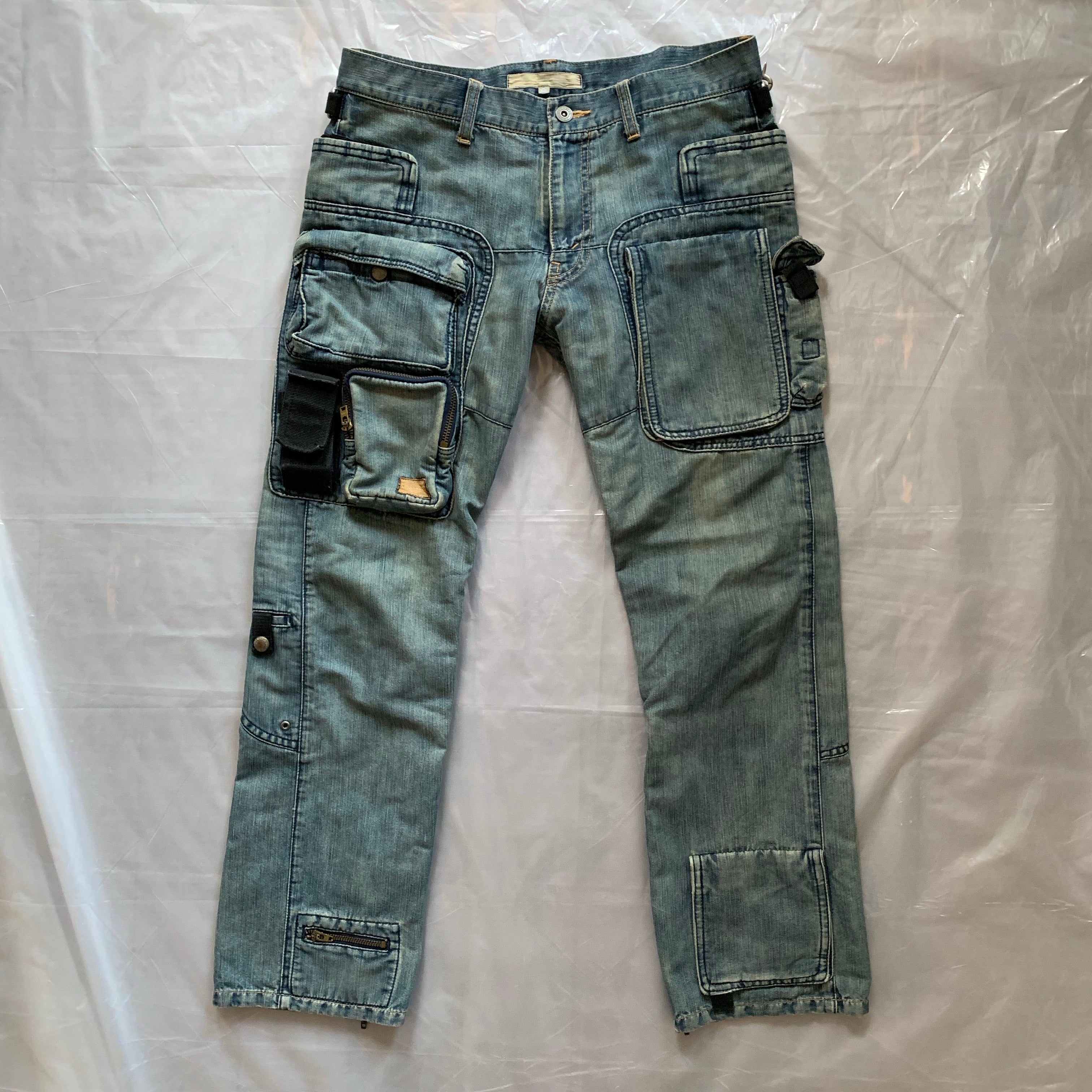 AD2007 junya watanabe man docking denim-