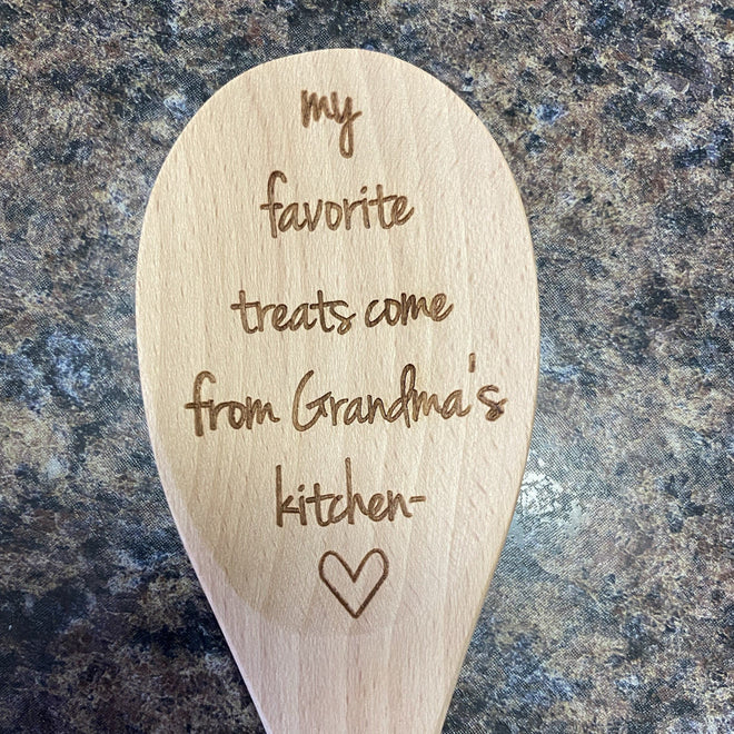 Measuring Spoons for the Wedding Couple. Engraved Wooden Spoons Share – C &  A Engraving and Gifts