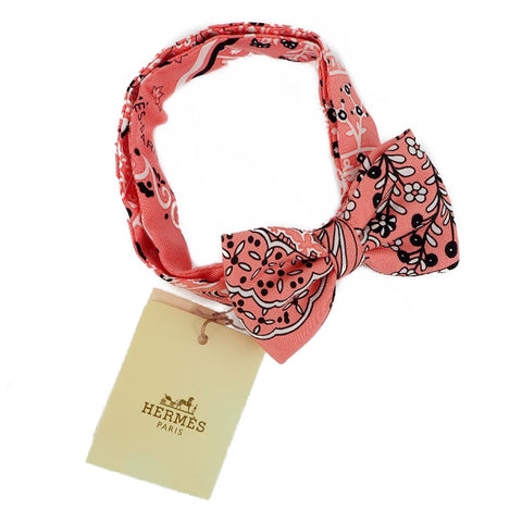 Hermes Nouperpillon FLEURS ET PAPILLONS DE TISSU Butterfly Tie