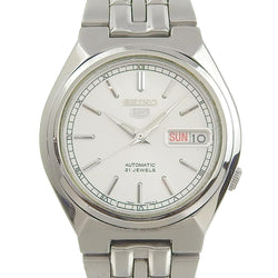 Seiko] Seiko SEIKO5 7s26-01T0 Stainless steel silver automatic winding  analog display men's silver dial watch B-rank – KYOTO NISHIKINO