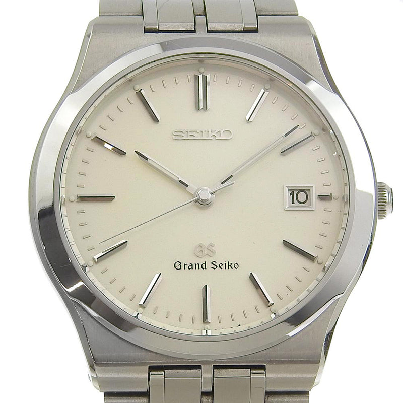 Seiko] Seiko Grand Seiko 8N65-9000 SBGG001 Stainless Steel Silver Quartz  Analog Display Men White Dial Watch – KYOTO NISHIKINO
