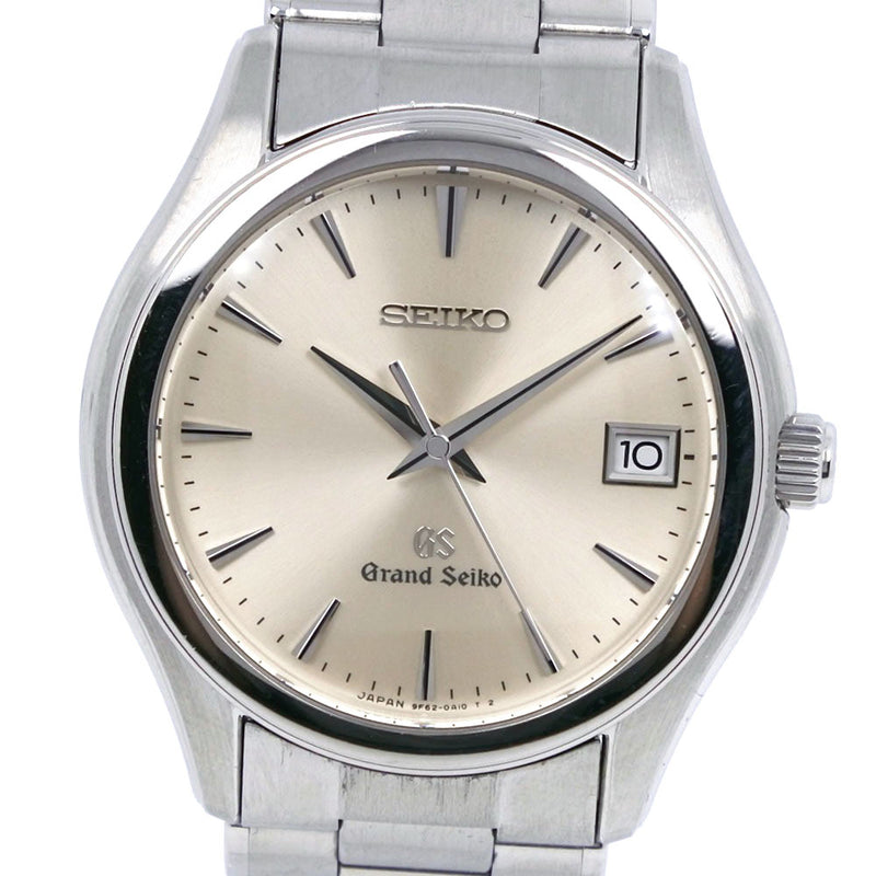 Seiko] Seiko Grand Seiko 9f62-01A0 SBGX005 Stainless steel quartz analog  display Men's silver dial watch A-rank – KYOTO NISHIKINO