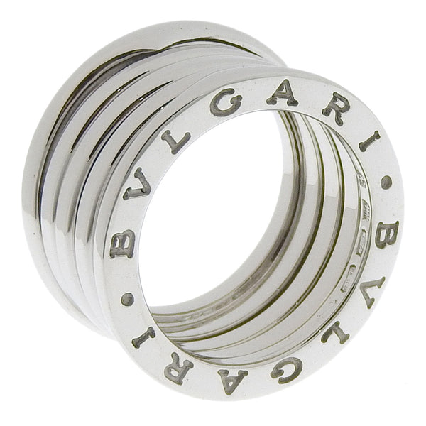 BVLGARI] Bulgari B-ZERO1 Beezero One 4 Band K18 White Gold No.  Silver  Unisex Ring / Ring SA rank – KYOTO NISHIKINO