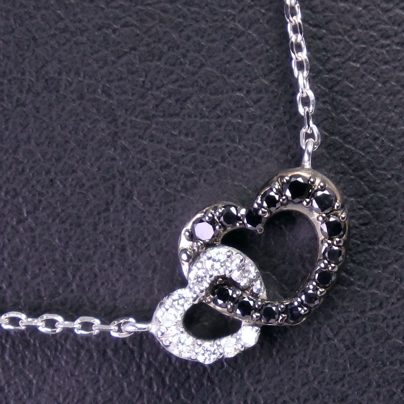 PONTE VECCHIO] Ponte Vequio Heart necklace K18 White Gold x