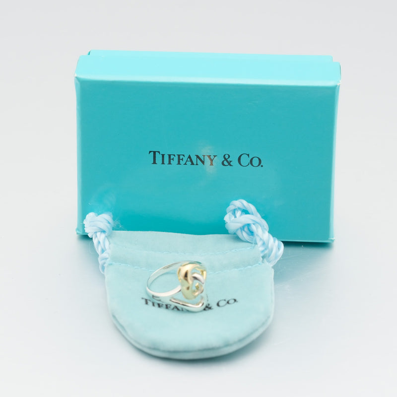 TIFFANY&Co.】ティファニー ダブル ハート シルバー925×K18ゴールド