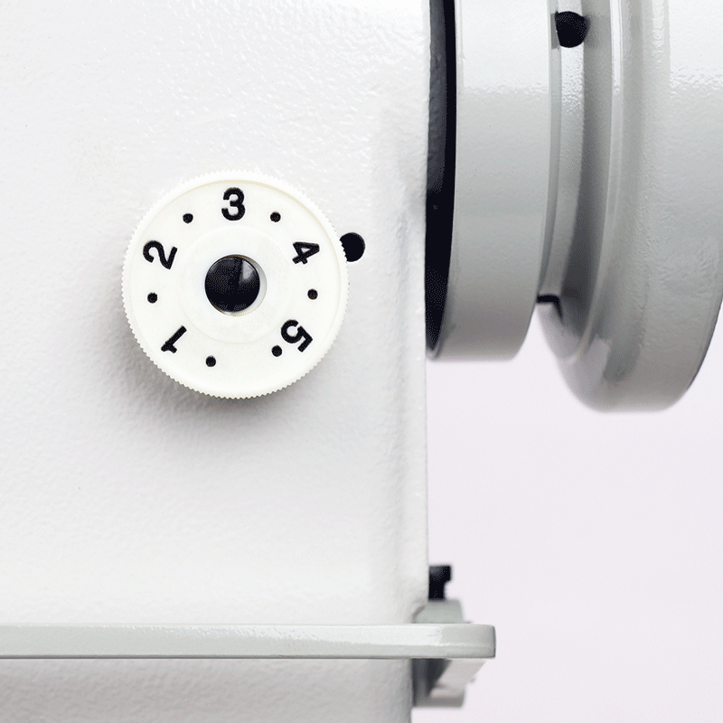 With the KS-820W, you can adjust your stitch length between 1 and 5 mm