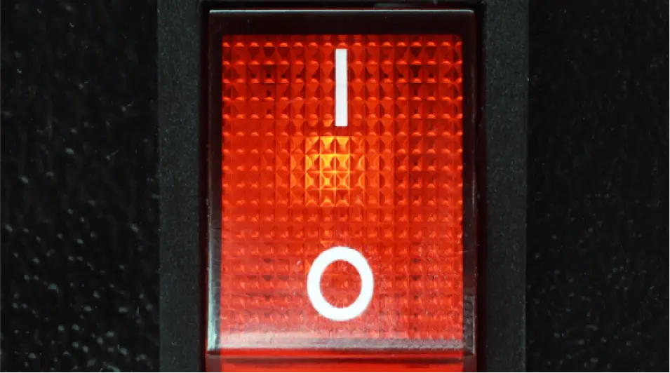 Panel FeaturesHeat Indicating Light