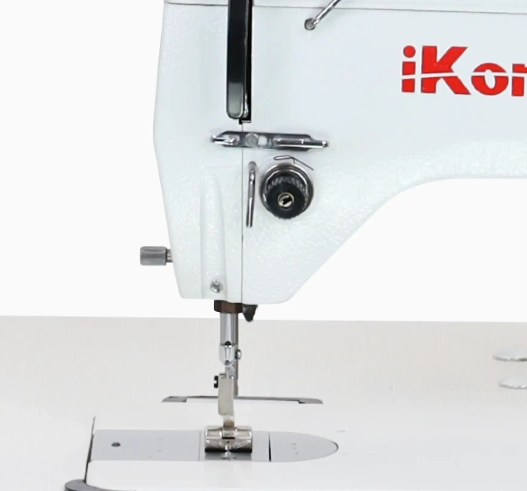 The Ikonix High-Speed Zigzag Industrial Sewing Machine is one of the fastest on the market, with a top speed of 2,000 stitches per minute