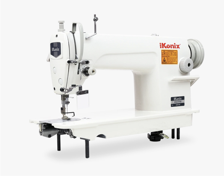 	iKonix Flat-Bed Lockstitch Industrial Sewing Machine - KS-8700 