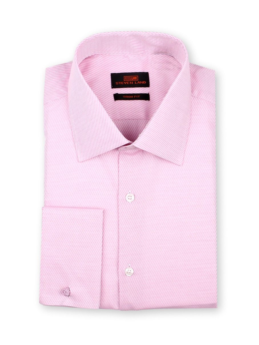 Steven Land | Dress Shirt | TF718 | Spread Collar | French Square Cuff ...