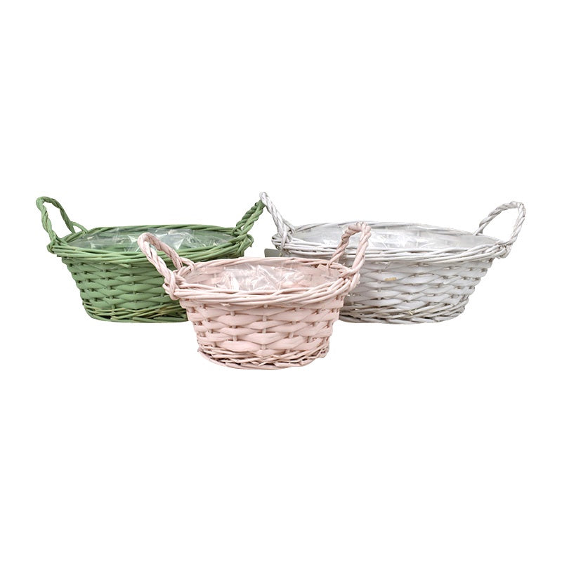 Elle Easter Small Basket - Pink - Lilly cooper