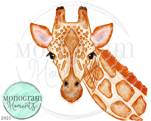 Lion, Giraffe, Elephant Trio – Monogram Moments