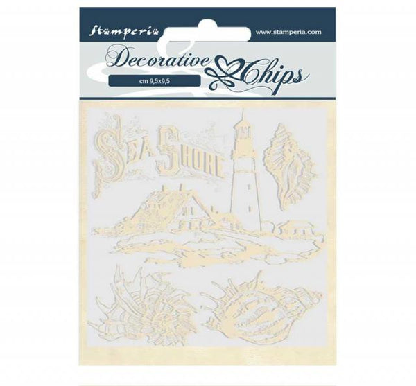 Stamperia - Decorative Chips - Sea Shore