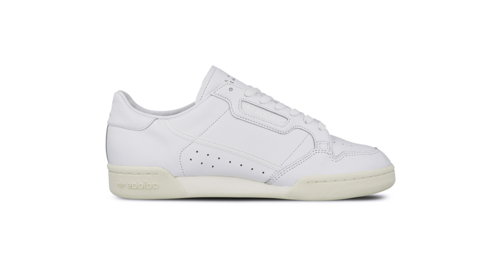 adidas continental 80 running white