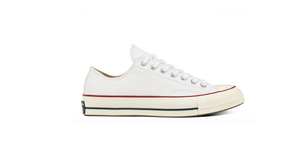converse classic low white