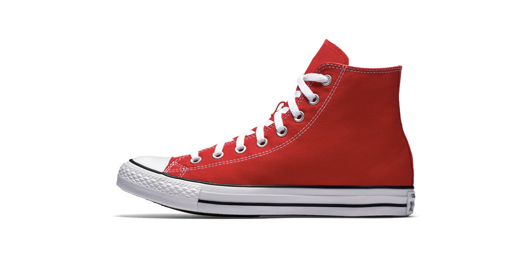 converse chuck taylor high red