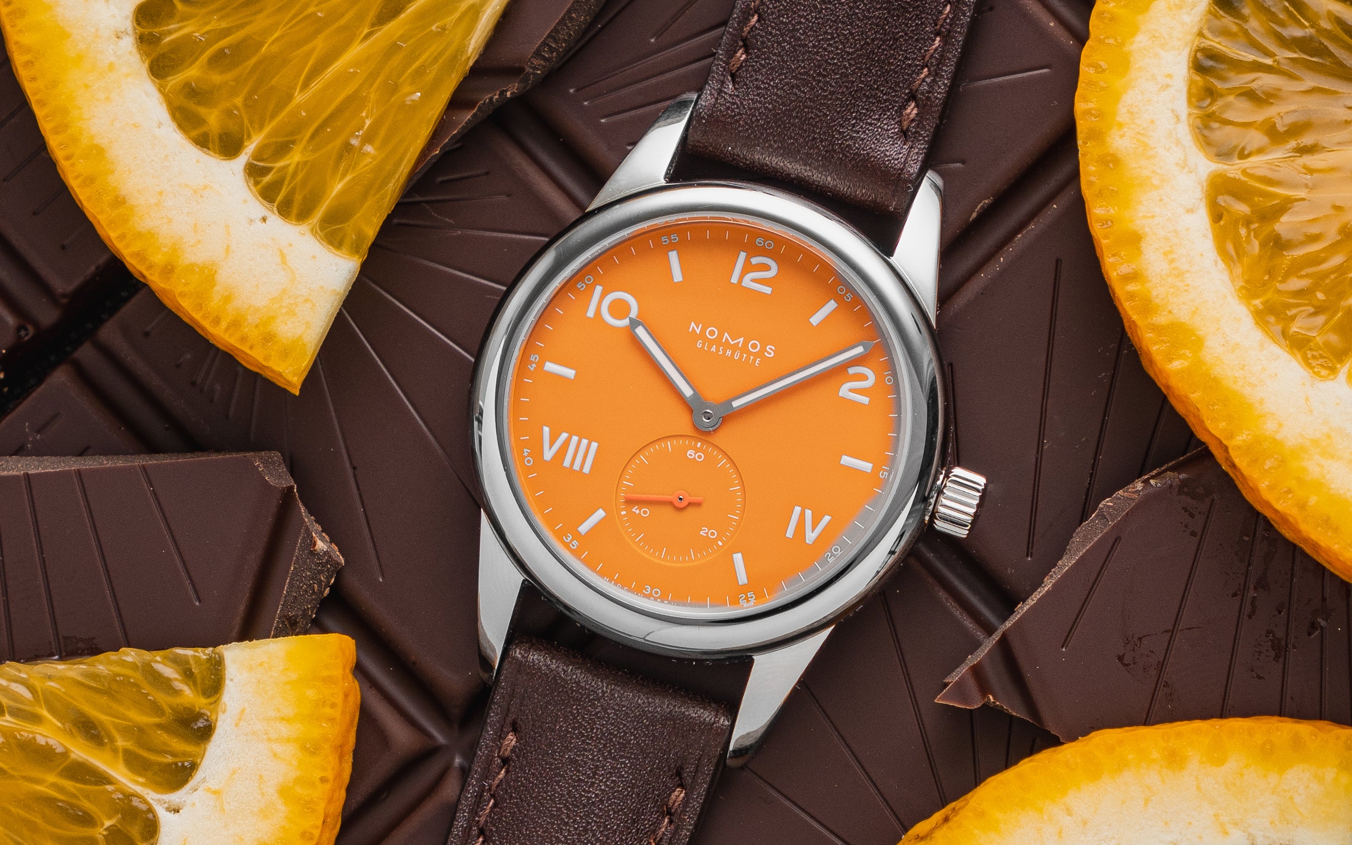 Strap Guide: Nomos Club Campus Future Orange - Delugs