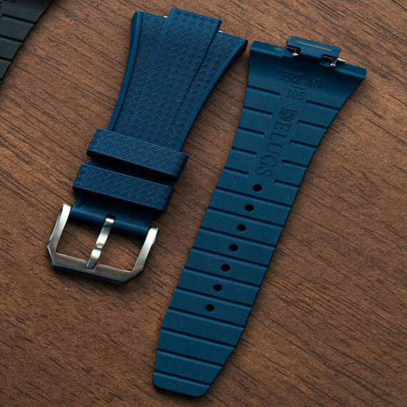Baby Blue Tissot PRX CTS Rubber Strap – Delugs