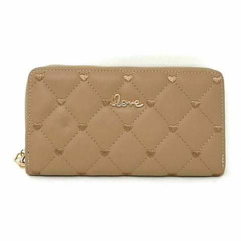 Empire Cove Stylish Fashionable Quilted Love Heart Zip Wallets Womens Teens