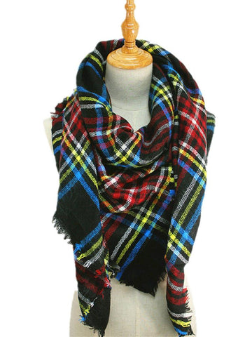 Casaba Womens Winter Scarves Scarf Wraps Shawls Plaid Style Great Gifts