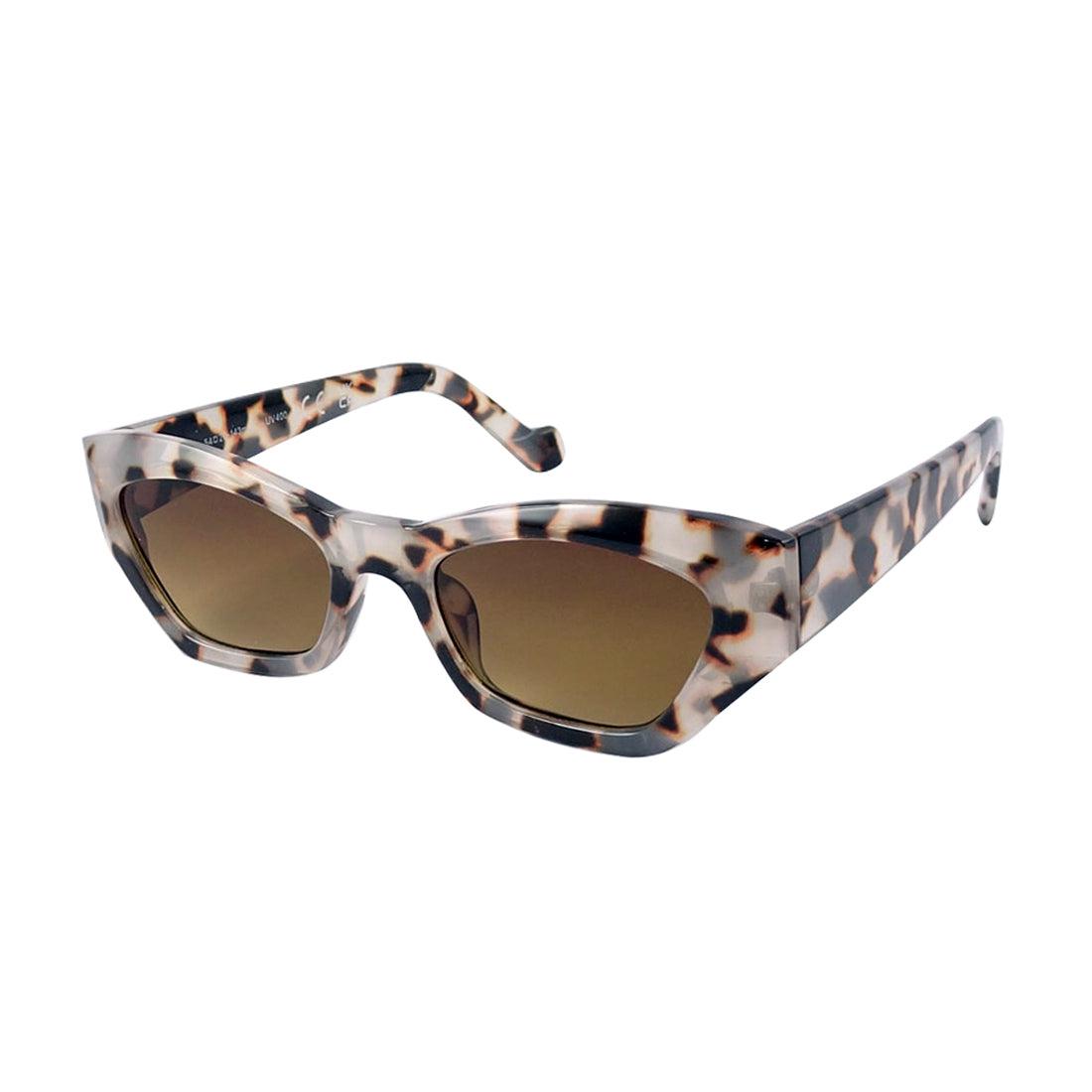 Image of Empire Cove Retro Cat Eye Sunglasses Rectangle Trendy Shades Sunnies UV Protection