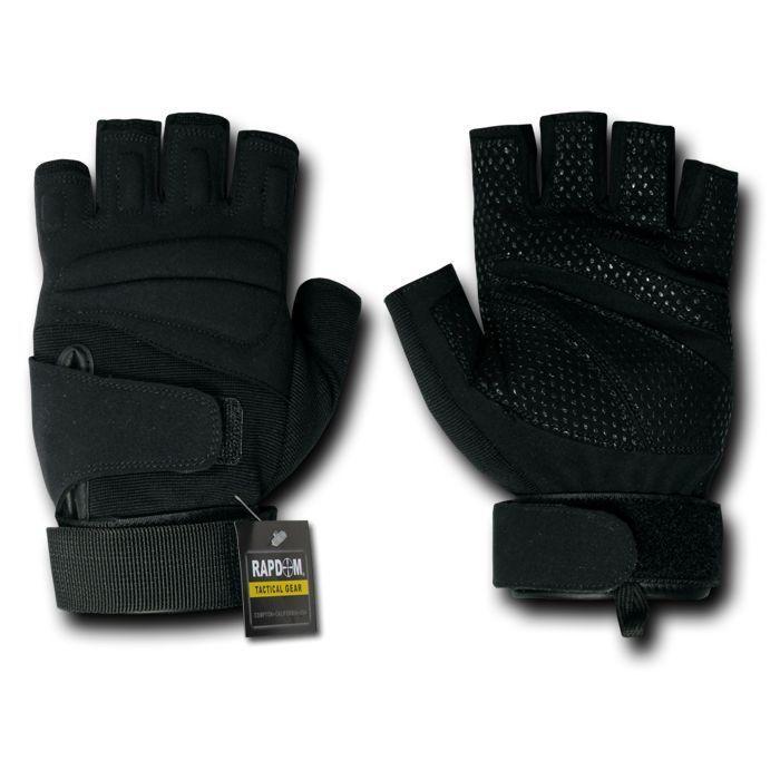 half finger military gloves