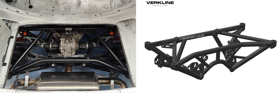 Fensport GR Yaris 2023 - Verkiline tubular rear subframe
