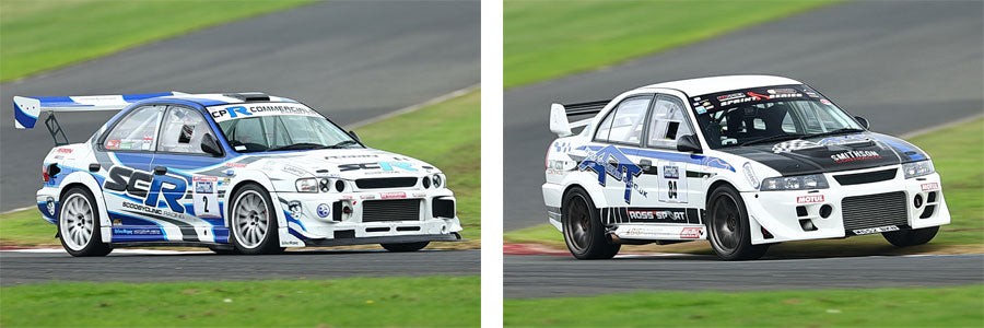 Richard Wright Impreza - Barry Smithson Evo 6 RS