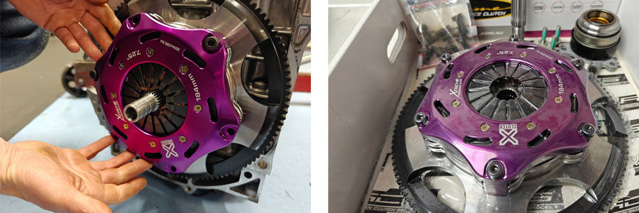 Fensport GR Yaris with Xtreme Rigid centre 184mm Twin Plate clutch & flywheel