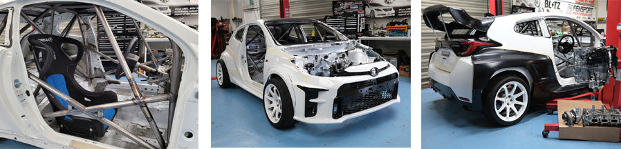 Fensport GR Yaris - Customs cages roll cage