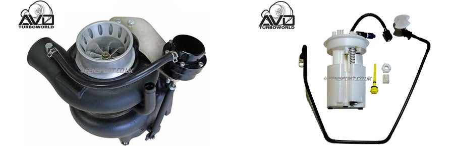 Avo stage 5 turbo & Avo high capacity fuel pump assembly