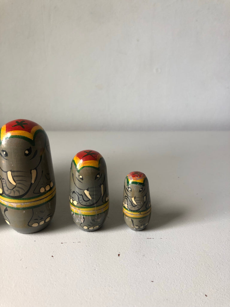 elephant nesting dolls