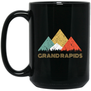Retro City of Grand Rapids Mountain Coffee Mug, Tea Mug