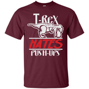T-Rex Hates Push-Ups Men T-shirt