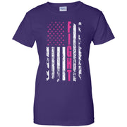 Fight Flag CanCer Women T-Shirt