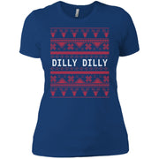 Dilly Dilly Funny Christmas Ugly Women T-Shirt