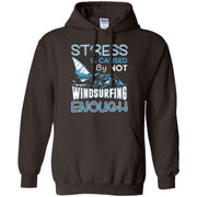 Stress Is Caused By Not Windsurfing Men T-shirt