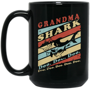 Grandma Shark Coffee Mug, Tea Mug
