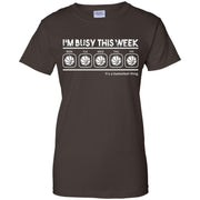 I Am Busy This Weeken It Is A Basketball Thing Game Women T-Shirt