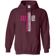 I Can Do All Things Through Christ Breast Cancer Men T-shirt