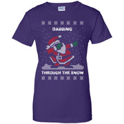 Dab Santa Dabbing Ugly Christmas Sweater Women T-Shirt