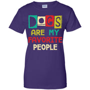 Dogs Are My Favorite People Women T-Shirt