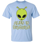 Funny Disguise Tshirt Design ALIEN IN DISGUISE Men T-shirt