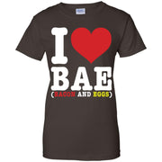 I Heart BAE, Bacon And Eggs Women T-Shirt