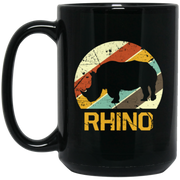 Rhino Vintage, Safari Coffee Mug, Tea Mug