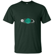 Relation Between Globe And Moon Men T-shirt