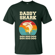 Daddy Shark Retro Men T-shirt