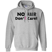 No Hair Don’t Care Breast Cancer Awareness Men T-shirt