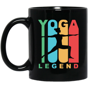 Yoga Legend, Namaste Coffee Mug, Tea Mug