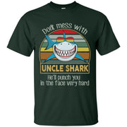 Don’t Mess With Uncle Shark Men T-shirt